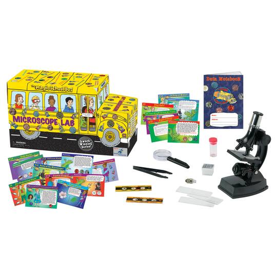 Microscope STEM Kit 18 The Magic School Bus™ Microscope Lab By The Magic Schoolbus...